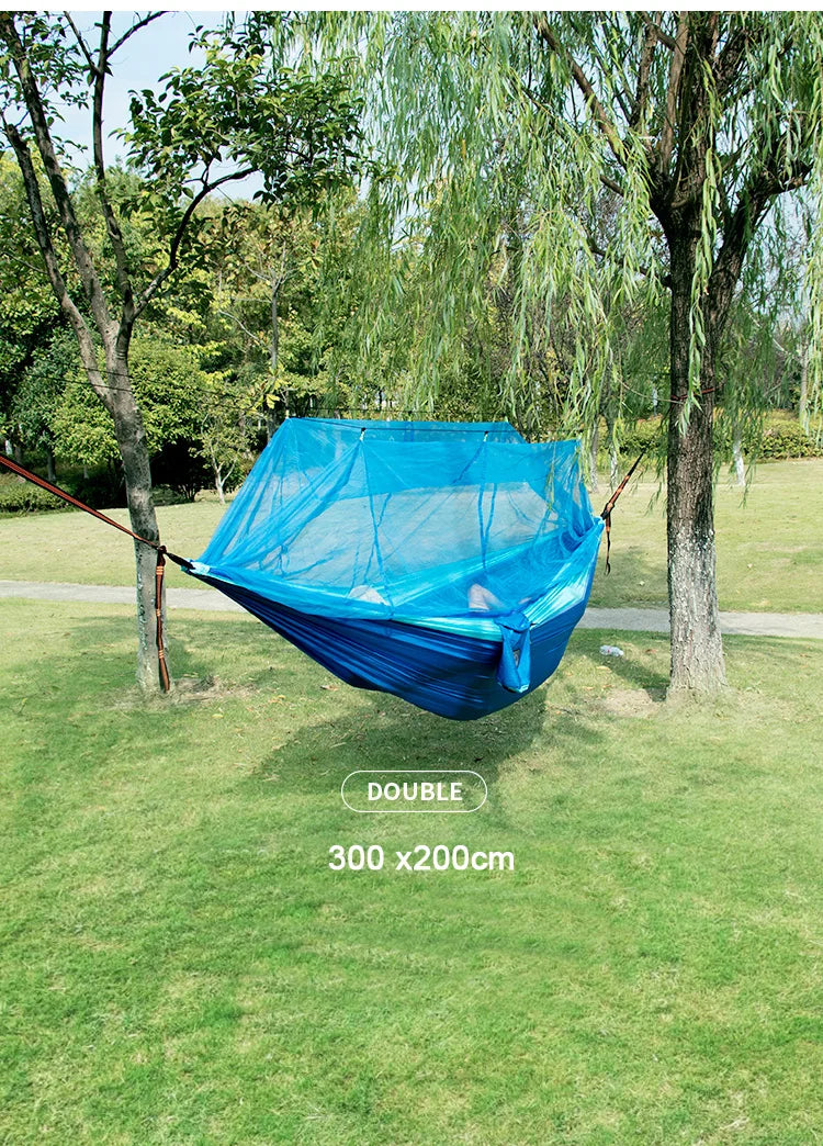 Camping Hammock with Mosquito Net for Outdoor Travel