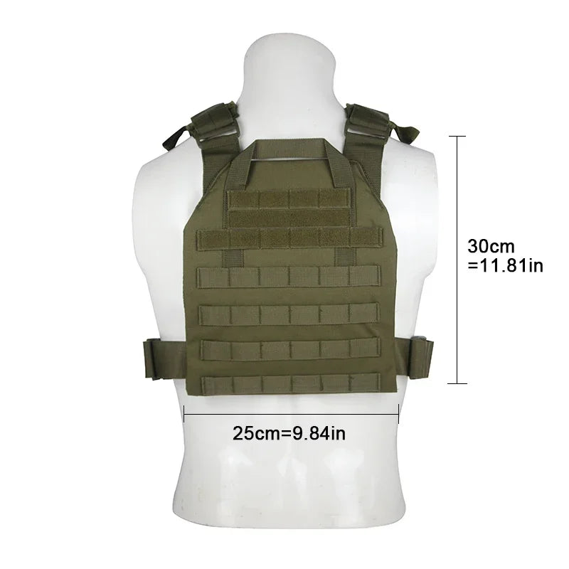 Military Tactical Vest Airsoft Molle Plate Carrier