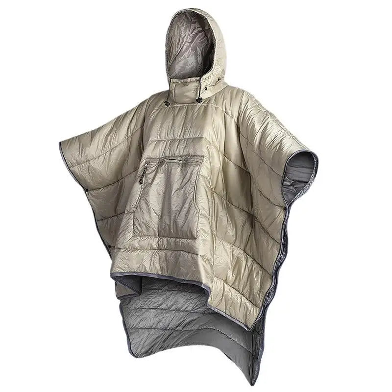 Waterproof Wearable Sleeping Bag Camping Poncho
