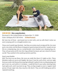 KingCamp Waterproof Hooded Stadium Blanket