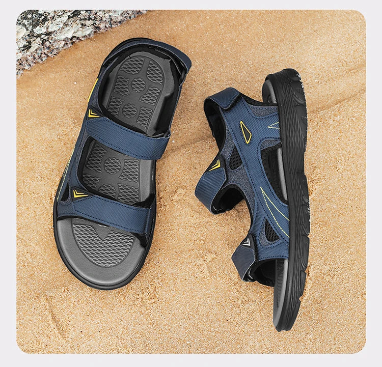 Men's Waterproof Hiking Sandals Outdoor Beach Sandals