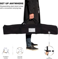 Double Hammock with Steel Stand & Carry Bag