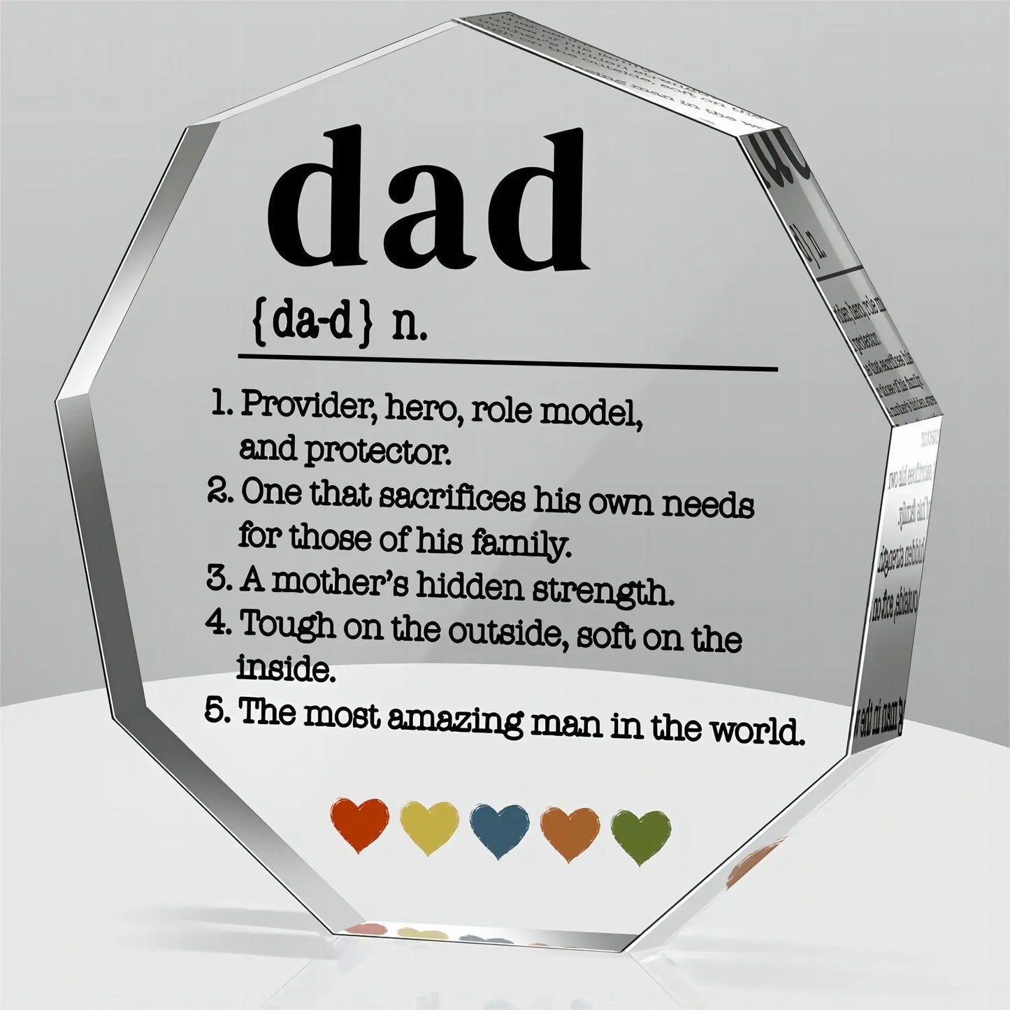 Best Dad Ever - Acrylic Plaque Gift