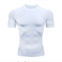 Men's Compression Running Shirt Quick Dry Sports Tee