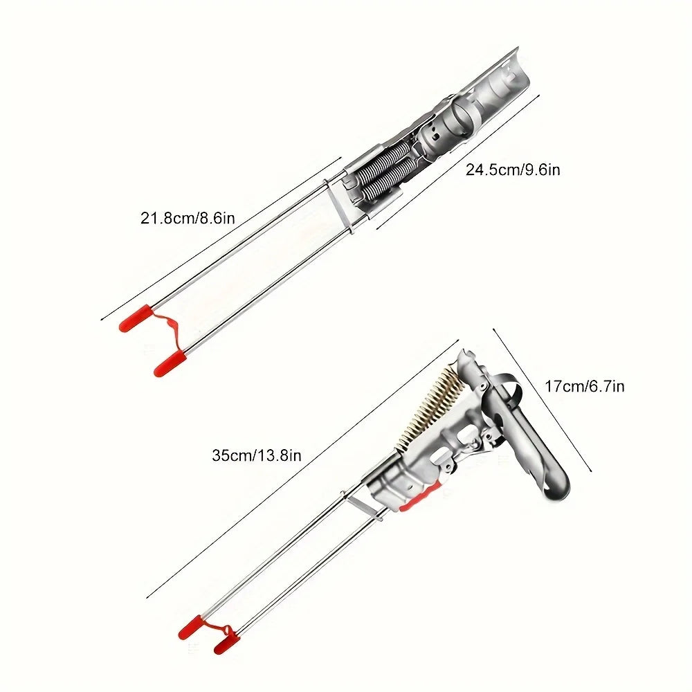 Automatic Spring Fishing Rod Holder – Adjustable Folding Stainless Steel | Field to Peak.