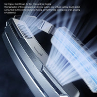 Wearable Waist Fan – 3-Speed Outdoor Belt Fan with Cooling Compress Design for Sports & Work