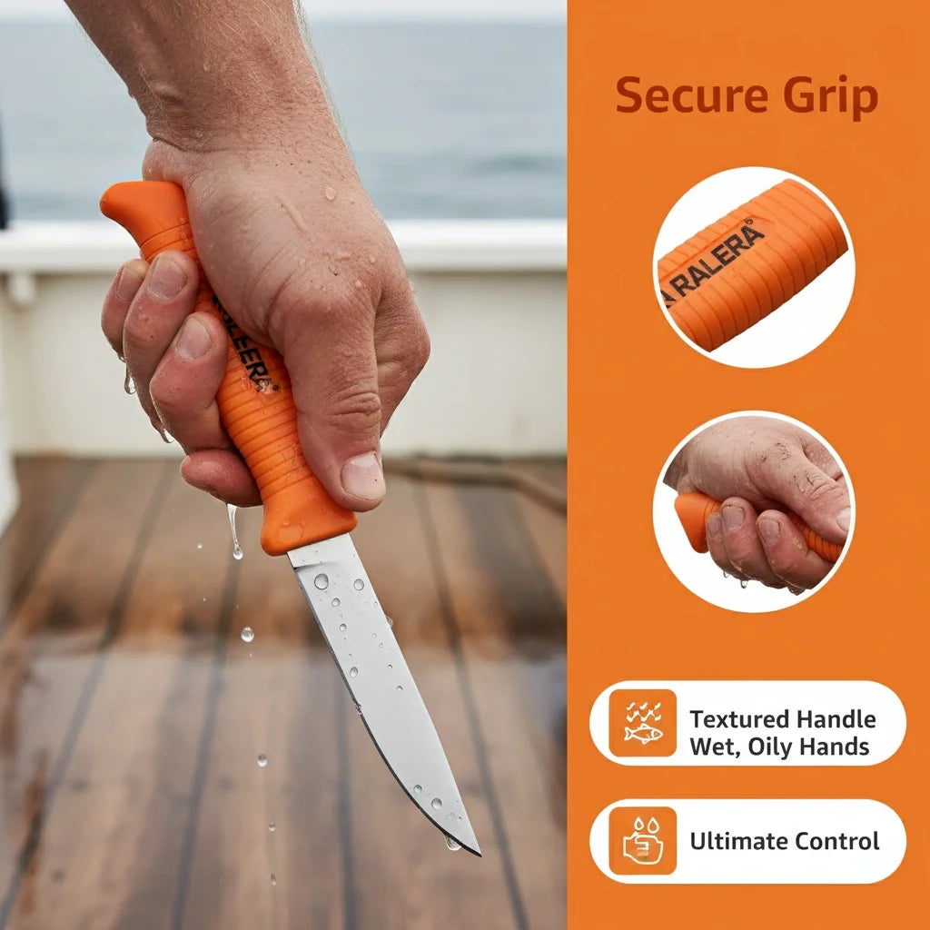 Fishing Tool Kit – Heavy Duty Fish Gripper, Pliers, Hook Remover & Knife Set for Fishing Tackle