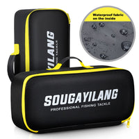 Deluxe Fishing Tackle Box Tool Kit – Ultimate Live Bait Action Fishing Set