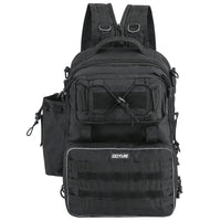Goture Outdoor Fishing Backpack Large Capacity Waterproof Tackle Bag for Hiking Camping Cycling Multifunction Fishing Tackle Bag