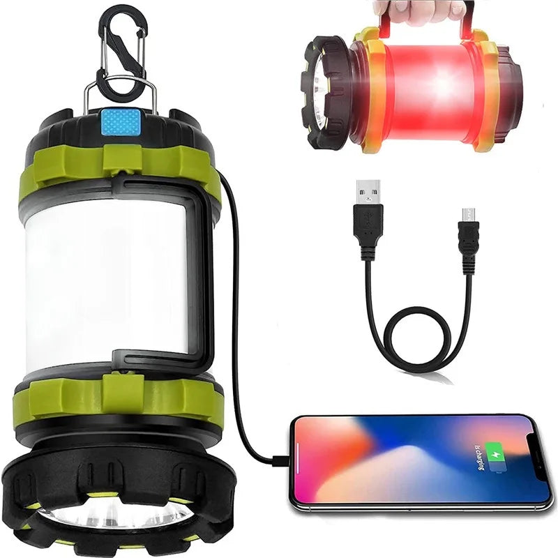 1000LM Rechargeable LED Camping Lantern Power Bank