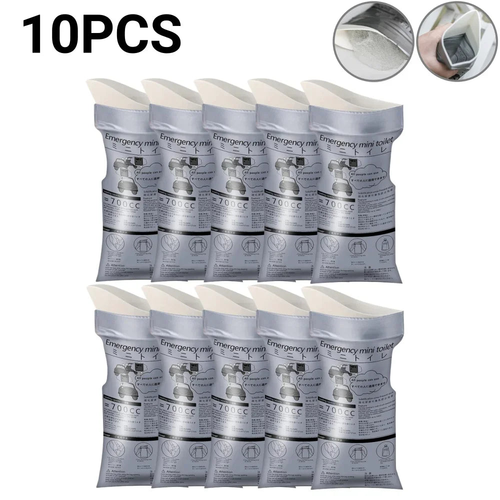 Portable Urine & Vomit Bags for Travel Emergencies