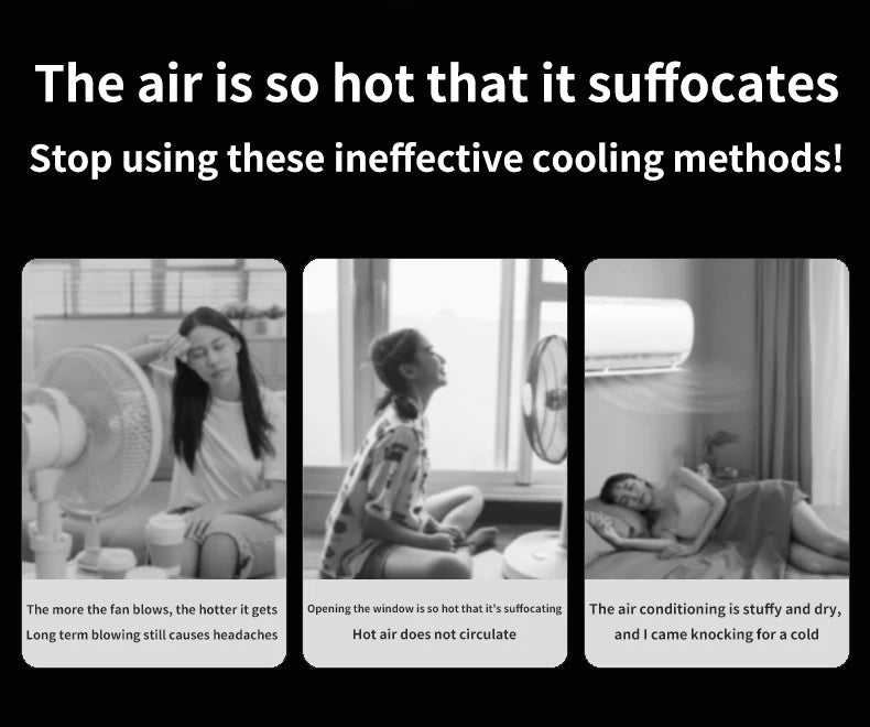 TINSOL Mini Mist Cooling Fan – 360° Adjustable Ice-Cool Humidifier Air Circulator