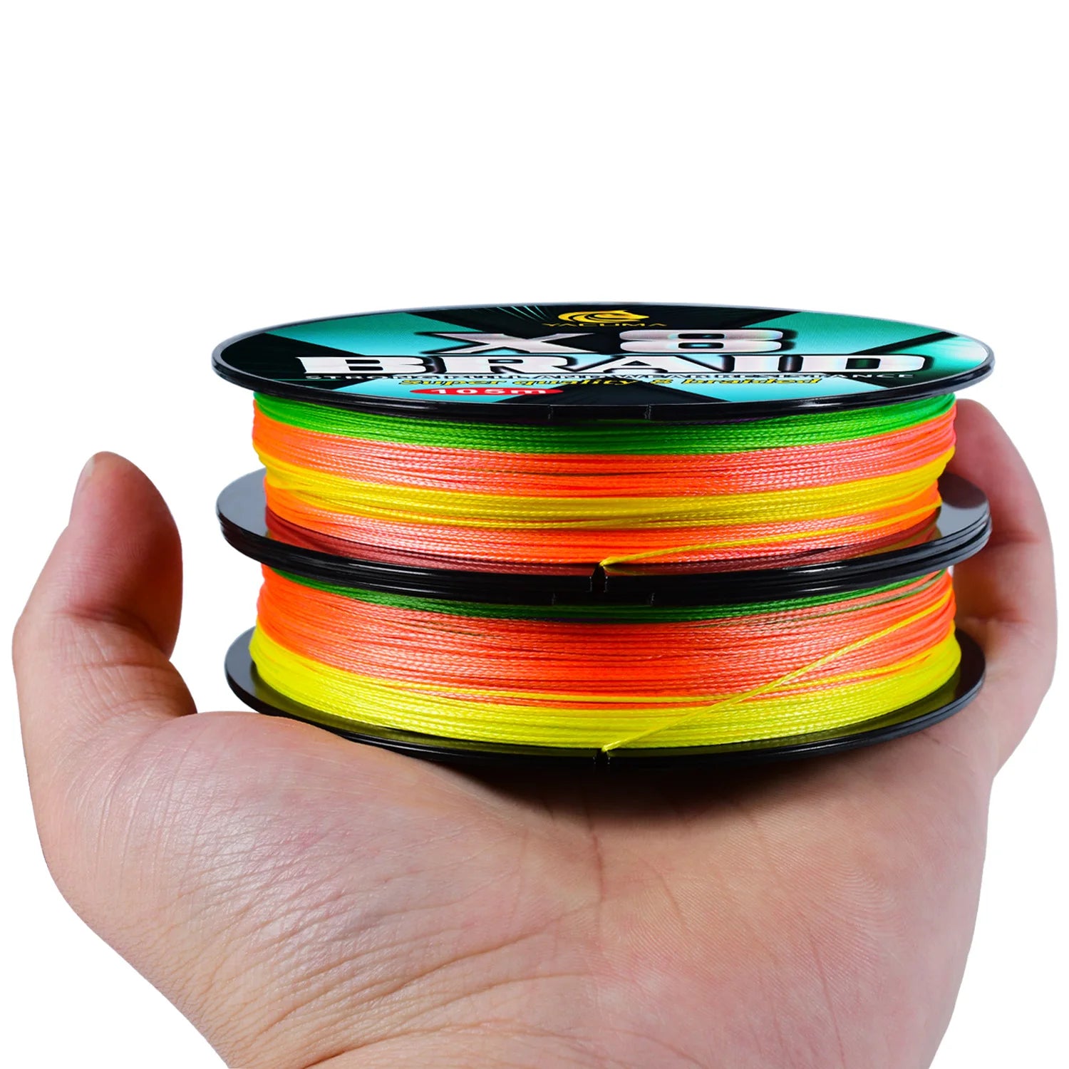 Heavy Duty X8 Braided Fishing Line – Japanese PE Fishing Wire (20LB-118LB Multicolor)