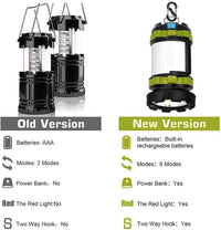 1000LM Rechargeable LED Camping Lantern Power Bank