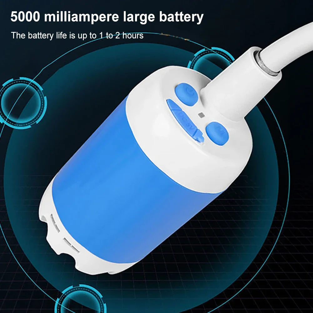 Rechargeable Portable Camping Shower Pump with Display