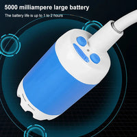 Rechargeable Portable Camping Shower Pump with Display