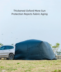 Universal SUV Camping Tent with Spacious Awning Waterproof Car Tent Easy Setup for Backpacking Traveling  Outdoors Car tail tent