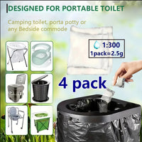 Camping Toilet Waste Gel Powder for Easy Disposal