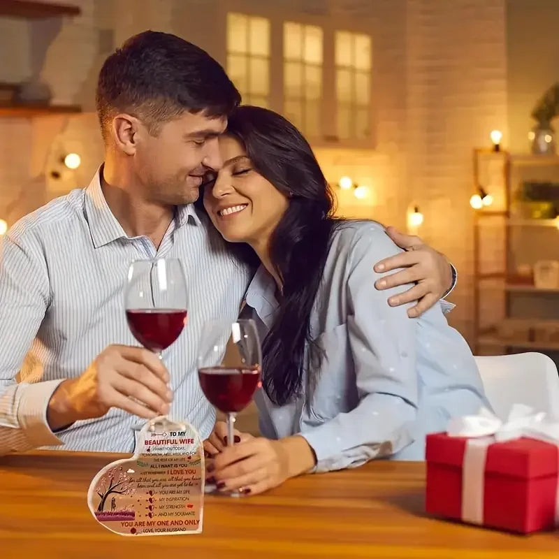 Romantic Heart Keepsake - Gift for Wife