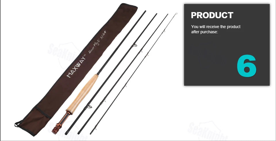 Ultra Lightweight Carbon Fiber Fly Fishing Rod – Dismountable High Performance Fishing Pole