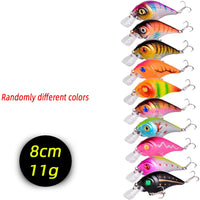 3/5/8Pcs Minnow Fishing Lure Set – High-Quality Wobble Bait