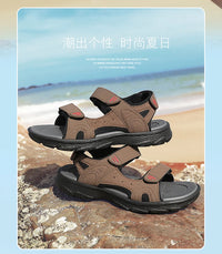 Men's Waterproof Hiking Sandals Outdoor Beach Sandals