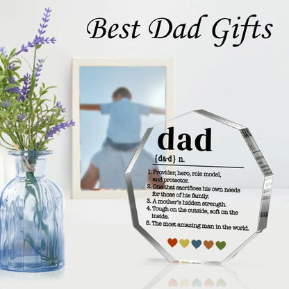 Best Dad Ever - Acrylic Plaque Gift