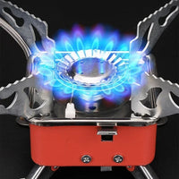 Portable Camping Gas Stove Windproof Hiking Burner