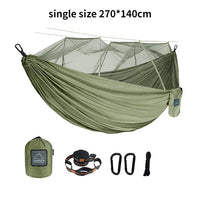 Camping Hammock with Mosquito Net for Outdoor Travel