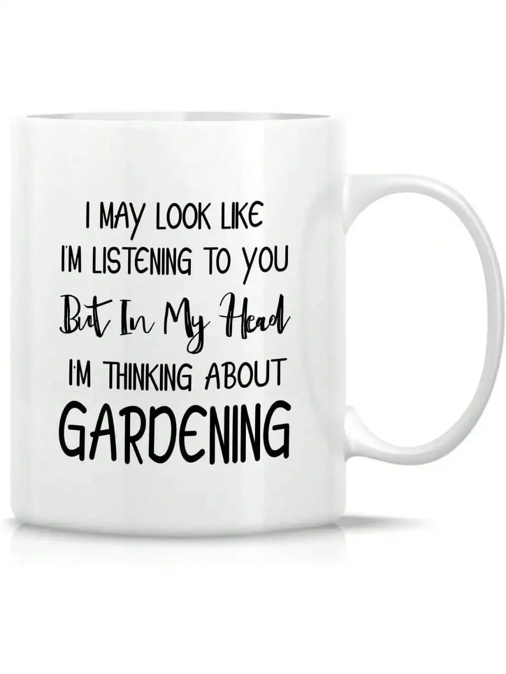 Funny White Ceramic Coffee Mug - 11oz Gift for Friends & Family