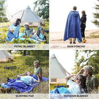 KingCamp Waterproof Hooded Stadium Blanket