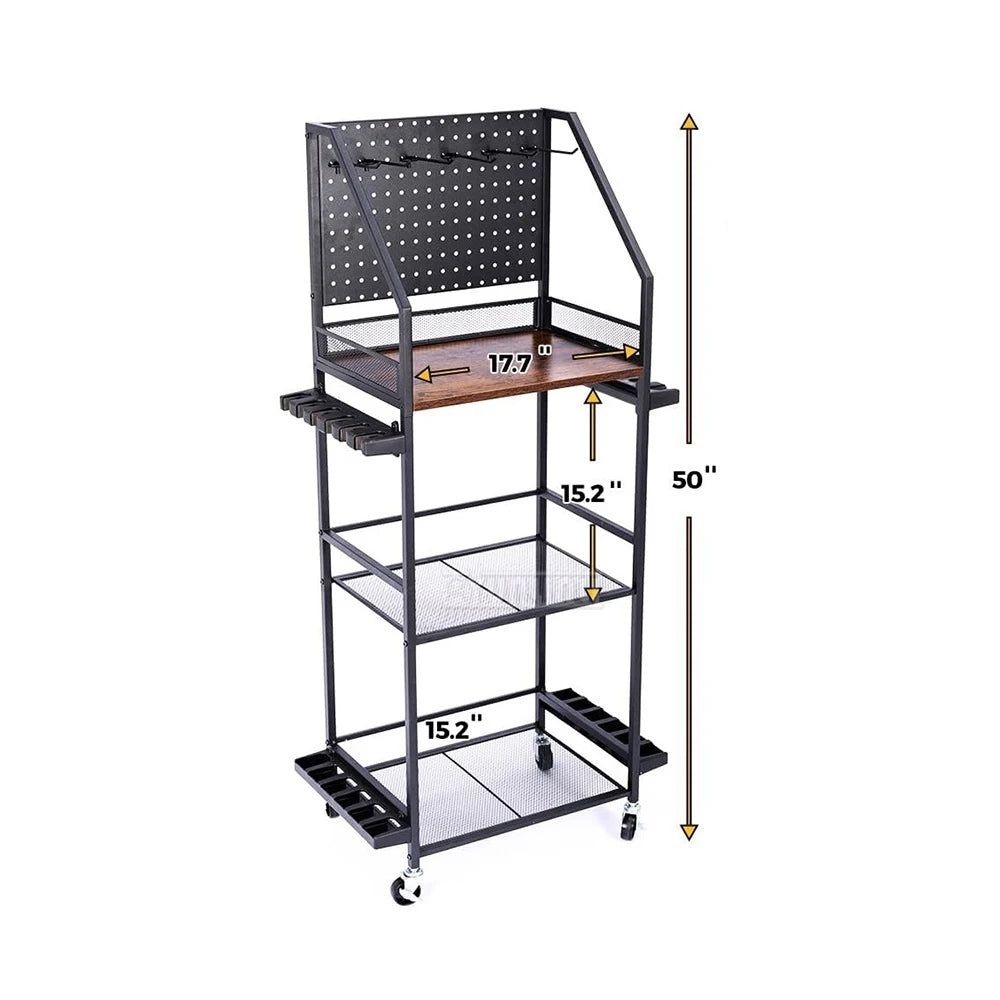 Fishing Rod Bracket, Fishing Equipment Holder , Fishing Cart Fishing Rod Tackle Box Reel Storage Rack
