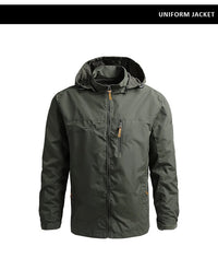 Waterproof Windbreaker Jacket for Hiking & Fishing