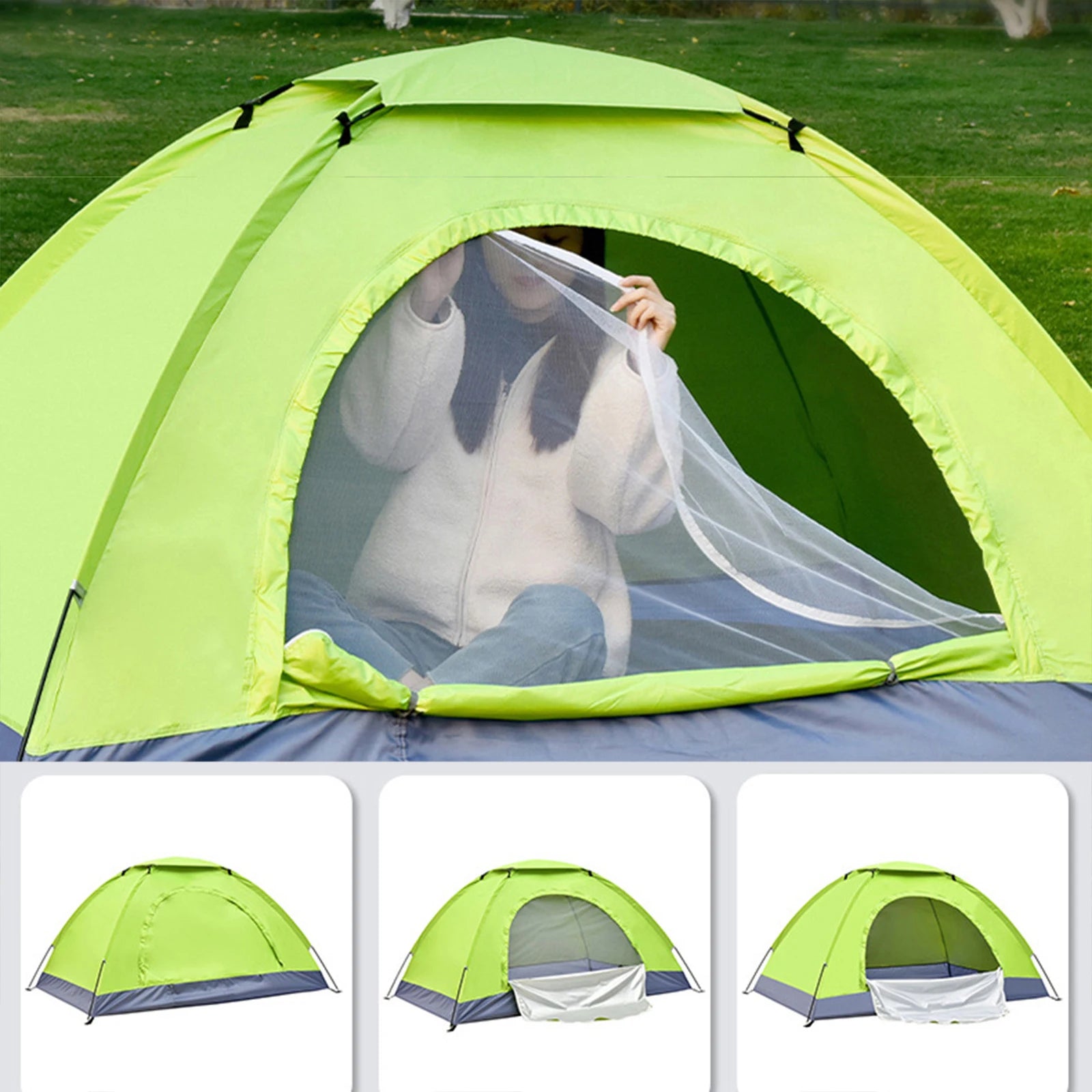 Ultralight 1-2 Person Backpacking Camping Tent
