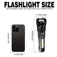 Rechargeable Tactical LED Flashlight for Camping