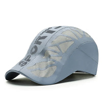 Quick Dry Mesh Sports Cap for Outdoor Activities