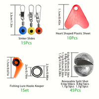 187pcs Fishing Kit – Premium Tackle Box Hooks & More | Field to Peak.