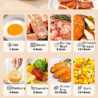 Nonstick Omelette Skillet Egg Frying Pan Heart-Shaped Healthy Breakfast Pancake Hamburger Bacon Pan with Heat-Resistant Handle