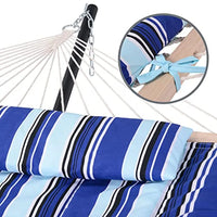 2-Person Outdoor Hammock with Hardwood Spreader Bar