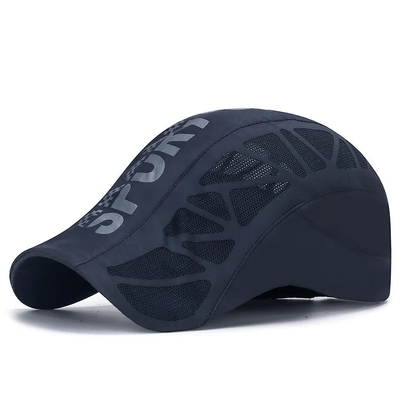 Quick Dry Mesh Sports Cap for Outdoor Activities