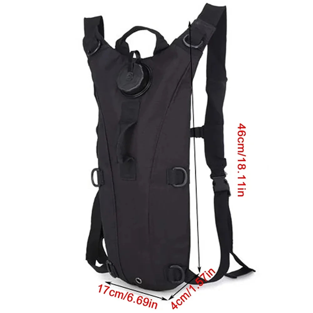 Hydration Backpack with Water Bladder for Hiking & Cycling
