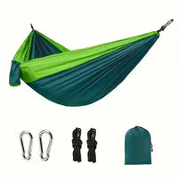 Portable Double Camping Hammock for Hiking & Beach