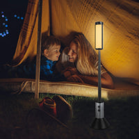 2-in-1 Rechargeable Camping Lantern & Flashlight with Hook