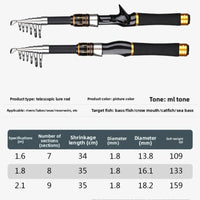 Heavy Duty Surf Fishing Rod – Saltwater & Freshwater Spinning & Casting Fishing Pole (1.6M-2.1M)