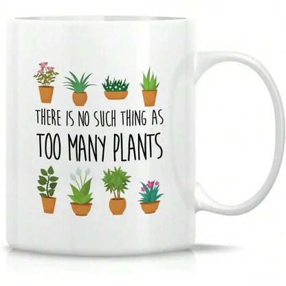 Funny White Ceramic Coffee Mug - 11oz Gift for Friends & Family