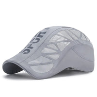 Quick Dry Mesh Sports Cap for Outdoor Activities