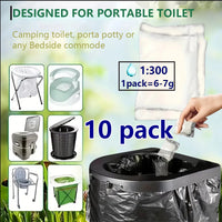 Camping Toilet Waste Gel Powder for Easy Disposal