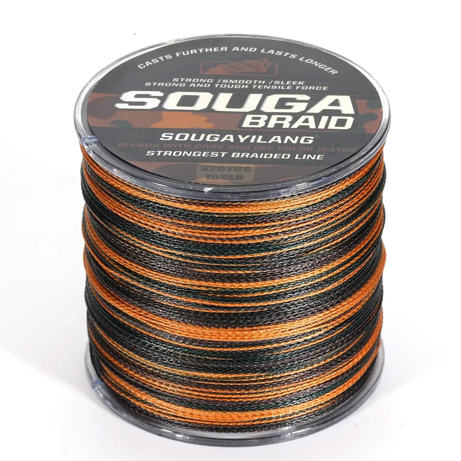 Heavy Duty 4-Strand Braided Fishing Line – PE Multifilament Fishing Wire for Saltwater & Freshwater Fishing