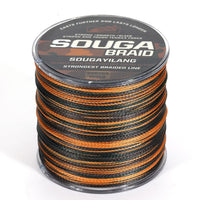 Heavy Duty 4-Strand Braided Fishing Line – PE Multifilament Fishing Wire for Saltwater & Freshwater Fishing