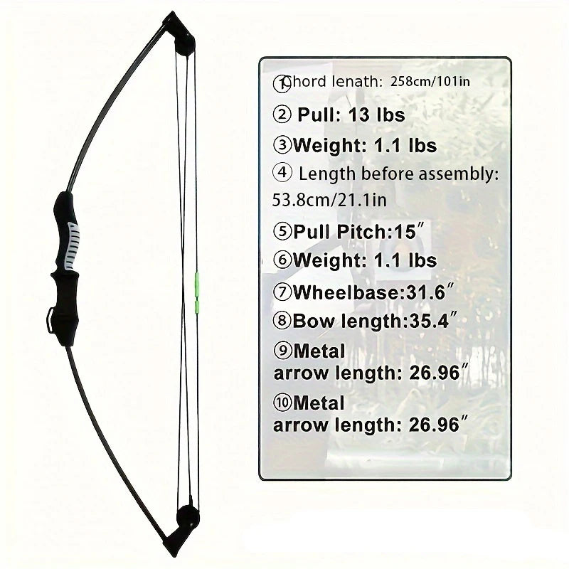 Beginner Compound Bow & Arrow Archery Set